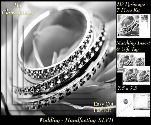 Tying The Knot 47 - Weddings & Handfastings - Pyrimage/pyramid + Matching Insert & Tag 