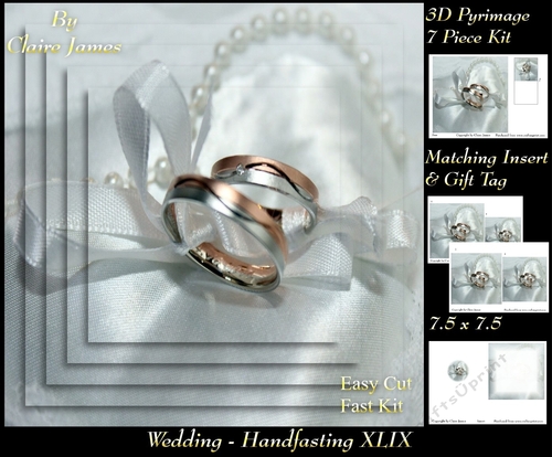 Tying The Knot 49 - Weddings & Handfastings - Pyrimage/pyramid + Matching Insert & Tag 