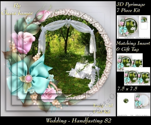 Tying The Knot 82 - Weddings & Handfastings - Pyrimage/pyramid + Matching Insert & Tag 