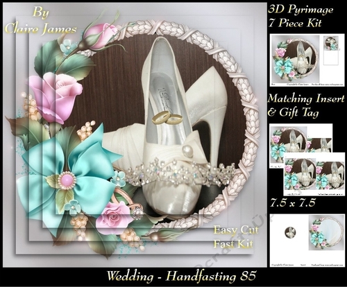Tying The Knot 85 - Weddings & Handfastings - Pyrimage/pyramid + Matching Insert & Tag 