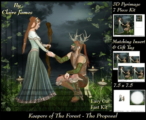 Keepers Of The Forest - The Proposal - Pyrimage/Pyramid + Insert & Tag