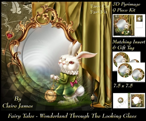 Fairy Tales - Wonderland Through The Looking Glass - Pyrimage/Pyramid + Insert & Tag