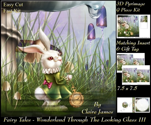 Fairy Tales - Wonderland Through The Looking Glass 3 - Pyrimage/Pyramid + Insert & Tag