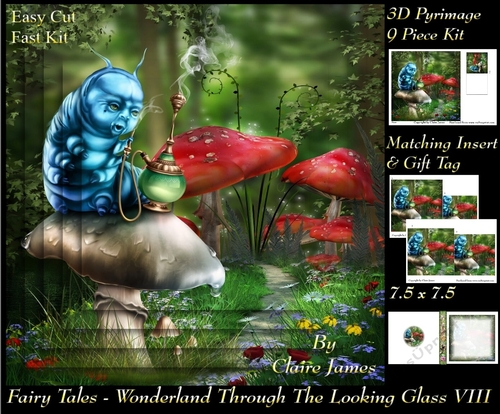 Fairy Tales - Wonderland Through The Looking Glass 8 - Pyrimage/Pyramid + Insert & Tag