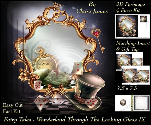 Fairy Tales - Wonderland Through The Looking Glass 9 - Pyrimage/Pyramid + Insert & Tag