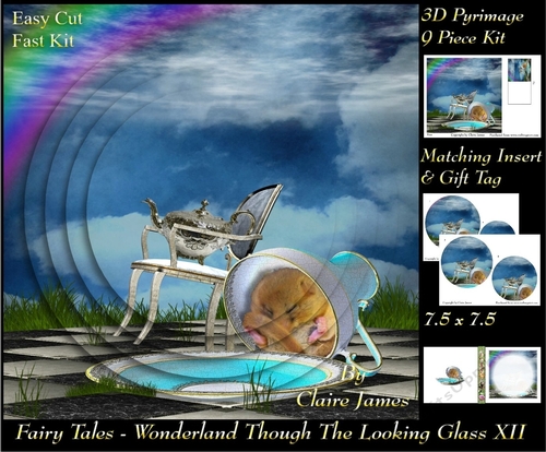 Fairy Tales - Wonderland Through The Looking Glass 12 - Pyrimage/Pyramid + Insert & Tag