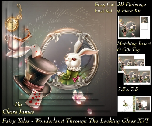 Fairy Tales - Wonderland Through The Looking Glass 16 - Pyrimage/Pyramid + Insert & Tag