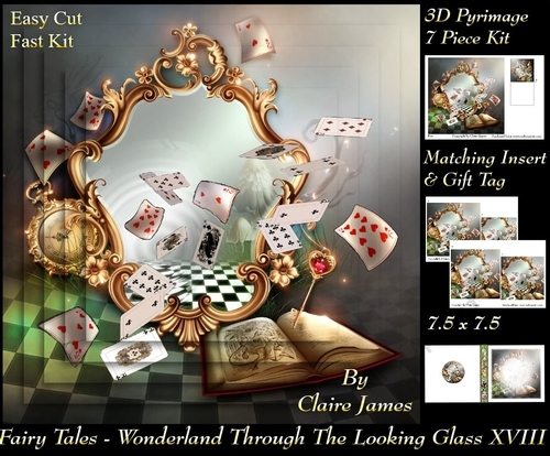 Fairy Tales - Wonderland Through The Looking Glass 18 - Pyrimage/Pyramid + Insert & Tag