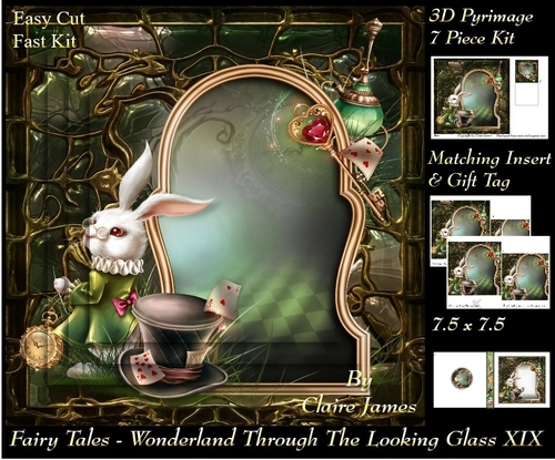 Fairy Tales - Wonderland Through The Looking Glass 19 - Pyrimage/Pyramid + Insert & Tag