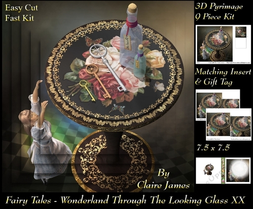 Fairy Tales - Wonderland Through The Looking Glass 20 - Pyrimage/Pyramid + Insert & Tag
