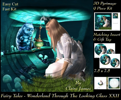 Fairy Tales - Wonderland Through The Looking Glass 22 - Pyrimage/Pyramid + Insert & Tag