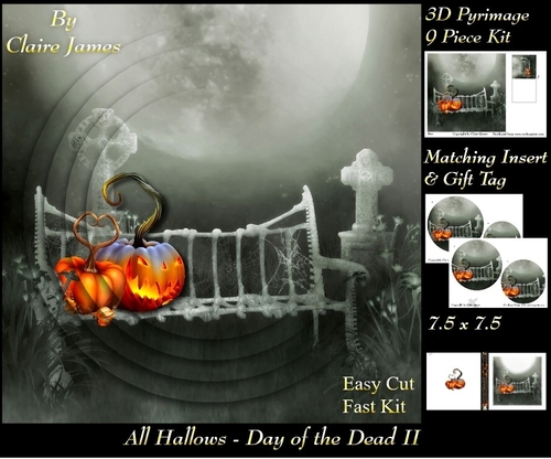 All Hallows Eve - The Day Of The Dead 2 - Pyrimage/Pyramid + Insert & Tag