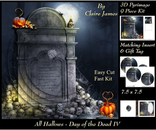 All Hallows Eve - The Day Of The Dead 4 - Pyrimage/Pyramid + Insert & Tag