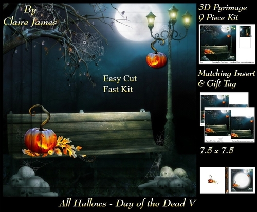 All Hallows Eve - The Day Of The Dead 5 - Pyrimage/Pyramid + Insert & Tag