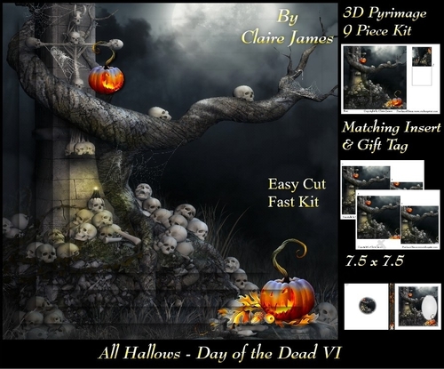 All Hallows Eve - The Day Of The Dead 6 - Pyrimage/Pyramid + Insert & Tag