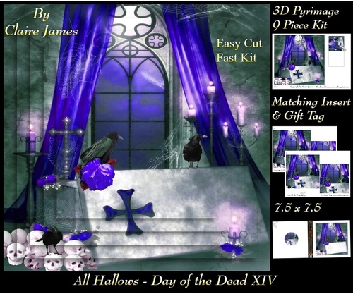 All Hallows Eve - The Day Of The Dead 14 - Pyrimage/Pyramid + Insert & Tag