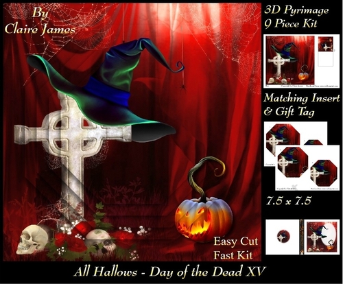 All Hallows Eve - The Day Of The Dead 15 - Pyrimage/Pyramid + Insert & Tag
