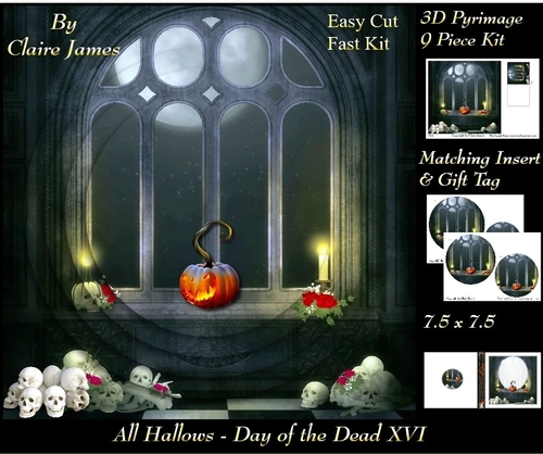 All Hallows Eve - The Day Of The Dead 16 - Pyrimage/Pyramid + Insert & Tag