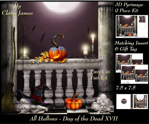 All Hallows Eve - The Day Of The Dead 17 - Pyrimage/Pyramid + Insert & Tag