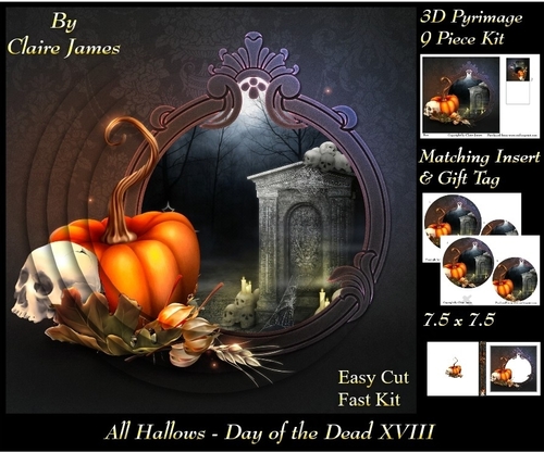 All Hallows Eve - The Day Of The Dead 18 - Pyrimage/Pyramid + Insert & Tag