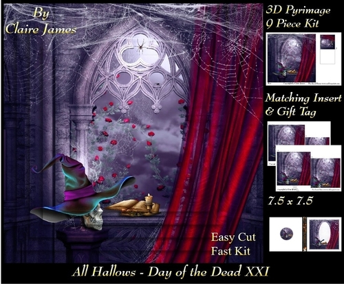 All Hallows Eve - The Day Of The Dead 21 - Pyrimage/Pyramid + Insert & Tag
