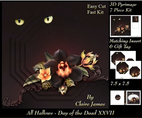 All Hallows Eve - The Day Of The Dead 27 - Pyrimage/Pyramid + Insert & Tag
