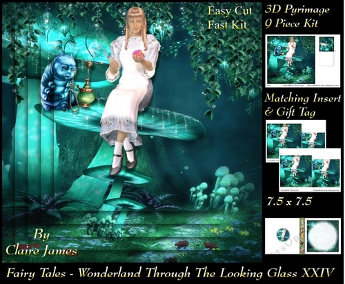 Fairy Tales - Wonderland Through The Looking Glass 24 - Pyrimage/Pyramid + Insert & Tag