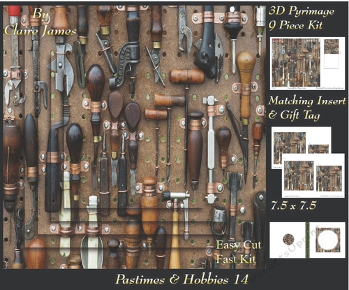 Past Times & Hobbies - Artisans Paradise - Pyrimage/Pyramid + Insert & Tag