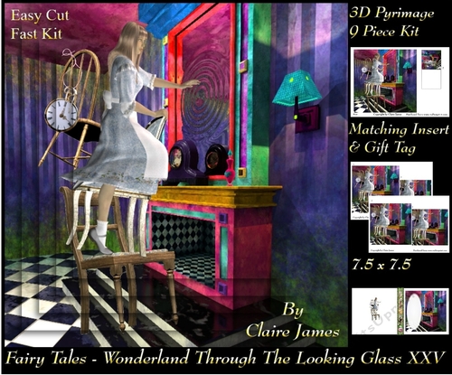 Fairy Tales - Wonderland Through The Looking Glass 25 - Pyrimage/Pyramid + Insert & Tag