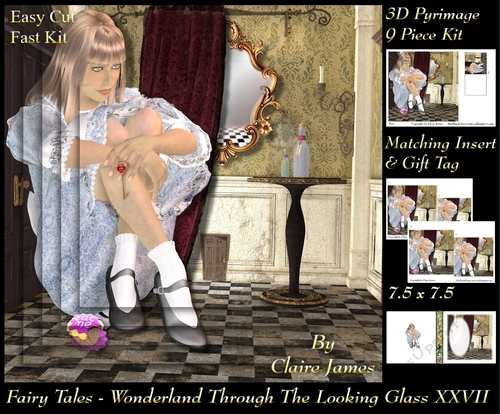 Fairy Tales - Wonderland Through The Looking Glass 27 - Pyrimage/Pyramid + Insert & Tag