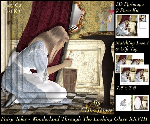Fairy Tales - Wonderland Through The Looking Glass 28 - Pyrimage/Pyramid + Insert & Tag