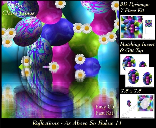 Reflections - As Above So Below 11 - Pyrimage/Pyramid + Insert & Tag