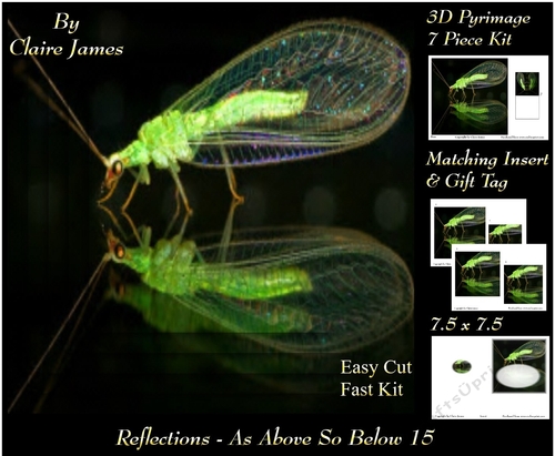 Reflections - As Above So Below 15 - Pyrimage/Pyramid + Insert & Tag