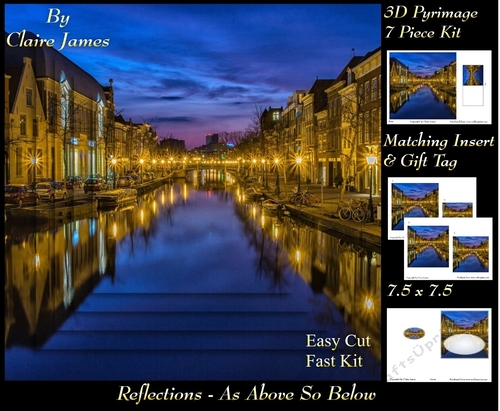 Reflections - As Above So Below - Pyrimage/Pyramid + Insert & Tag