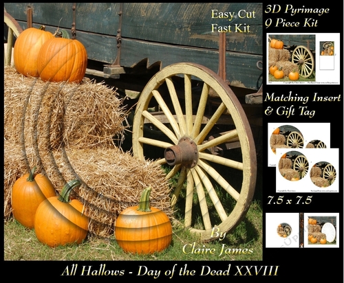 All Hallows Eve - The Day Of The Dead 28 - Pyrimage/Pyramid + Insert & Tag