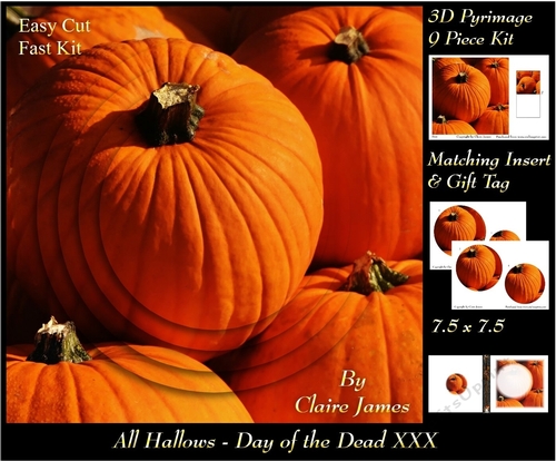 All Hallows Eve - The Day Of The Dead 30 - Pyrimage/Pyramid + Insert & Tag