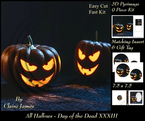 All Hallows Eve - The Day Of The Dead 33 - Pyrimage/Pyramid + Insert & Tag