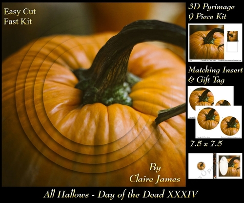 All Hallows Eve - The Day Of The Dead 34 - Pyrimage/Pyramid + Insert & Tag