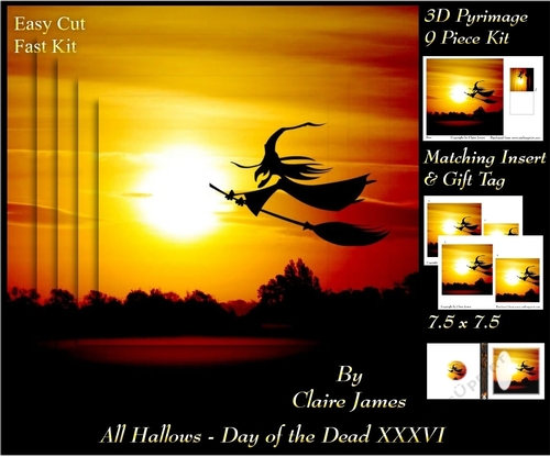 All Hallows Eve - The Day Of The Dead 36 - Pyrimage/Pyramid + Insert & Tag