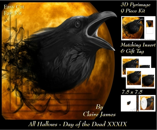 All Hallows Eve - The Day Of The Dead 39 - Pyrimage/Pyramid + Insert & Tag