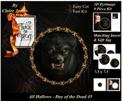 All Hallows Eve - The Day Of The Dead 45 - Pyrimage/Pyramid + Insert & Tag