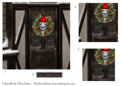 One Sheet Wonders - Have A Wicked Christmas - Easy Cut - 3D Pyramid/pyrimage