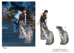 Gothic Night Friends & Familiars + Decoupage