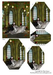 Gothic Friends & Familiars 2 Shaped Pyrimage Pyramid