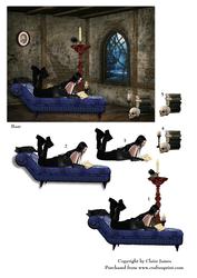 Nevermore Theres Nothing Like a Good Read 2 + Decoupage