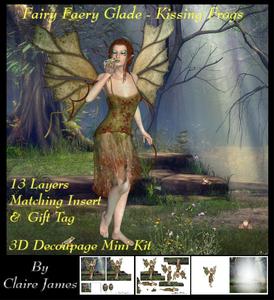 Fairy Magic Secrets - Secluded Glade Kissing Frogs Inner+tag