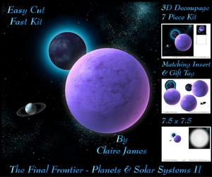 The Final Frontier - Planets & Solar System 2 + Insert & Tag