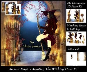 Ancient Magic - Awaiting the Witching Hour 4 + Insert & Tag