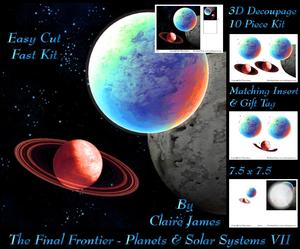 The Final Frontier - Planets & Solar Systems 7 +insert & Tag