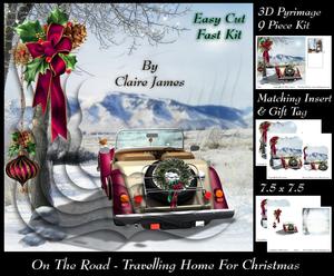 On the Road - Morris Travelling Home for Christmas +